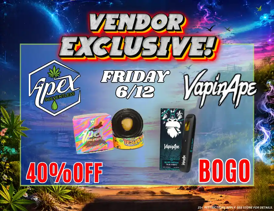 Vendor Exclusive: Apex & Vapin Ape