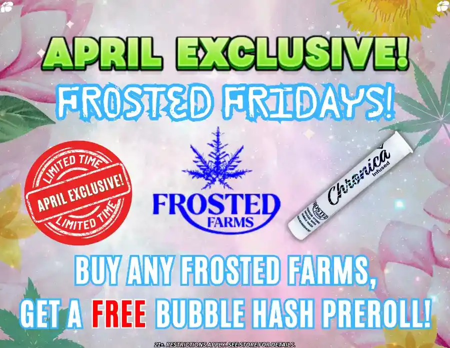 frosted fridays april