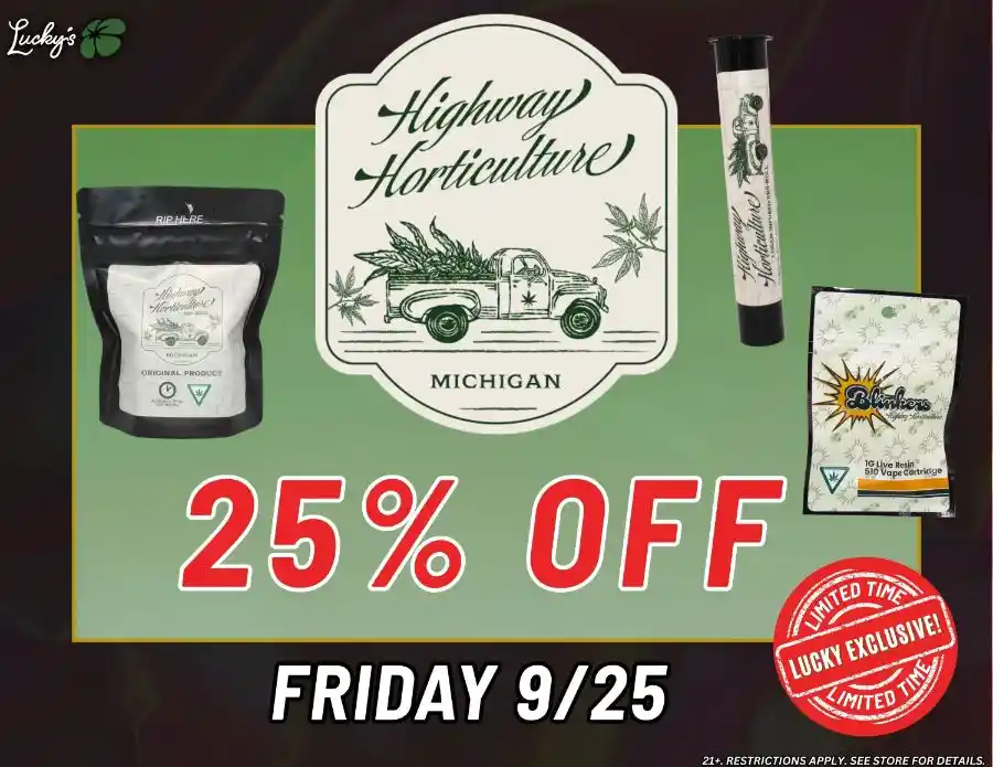 Highway Horticulture Lucky's Exclusive: 25% OFF