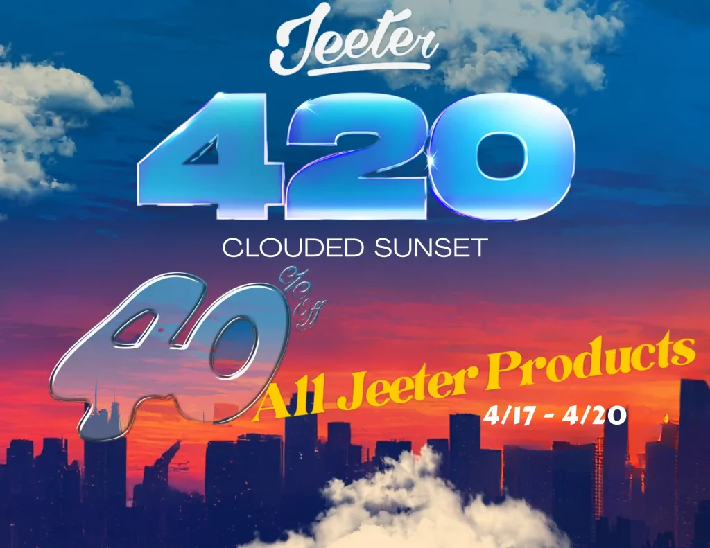 Jeeter 4/20 Clouded Sunset Sale