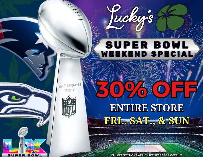 superbowl weekend weed sale